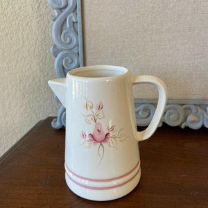 Lasting Products Hand Painted Pink Roses Vase USA